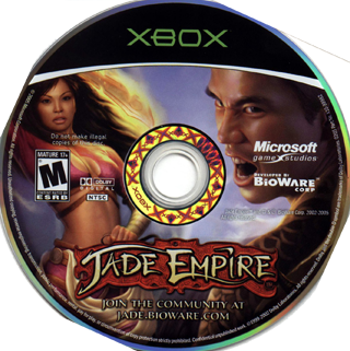 Jade Empire (USA) Game Disc